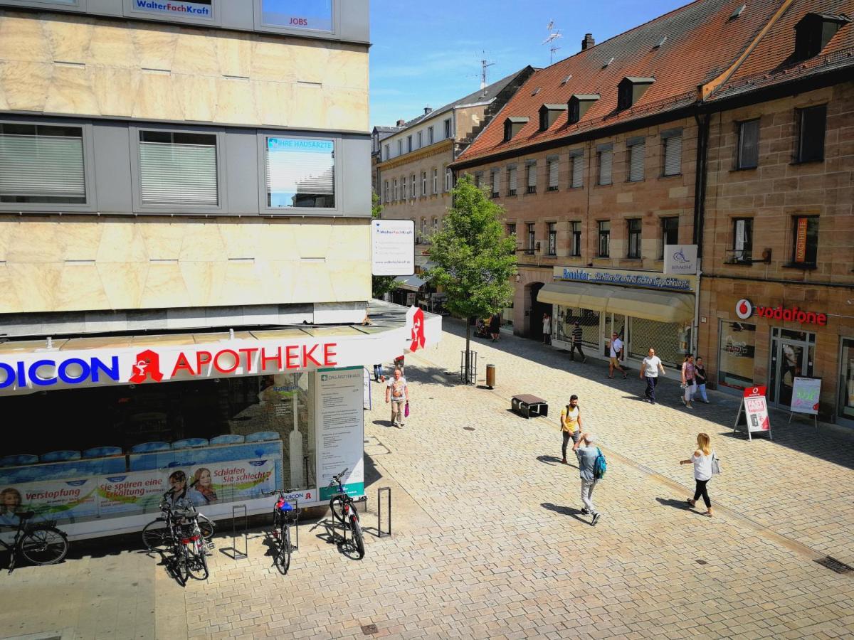 Privatzimmer Fuerth Zentrum Exteriör bild